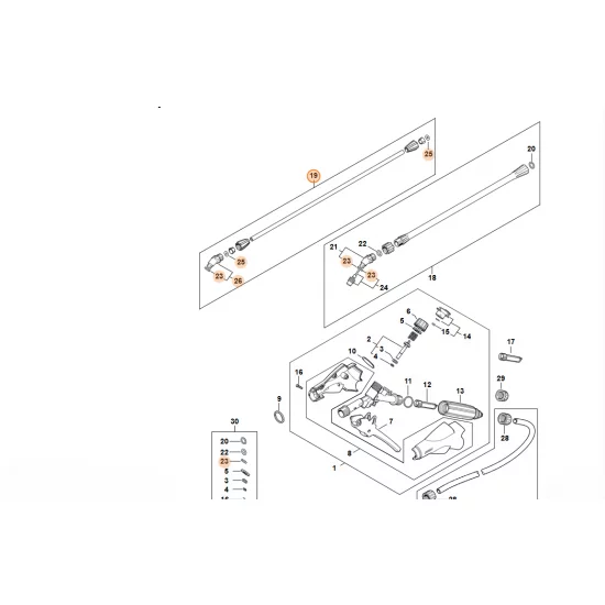 STIHL  Lanca natryskowa 4255 500 0905